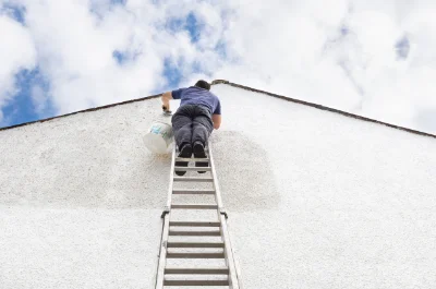 Peinture extérieure à Montérolier — façades et ravalement